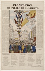 Unbekannter Künstler - Das Aufpflanzen des Freiheitsbaumes