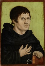 Cranach, Lucas, der Ältere - Martin Luther als Augustinermönch