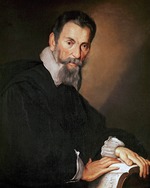Strozzi, Bernardo - Porträt von Komponist Claudio Monteverdi (1567-1643)