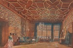 Alt, Rudolf von - Interieur im Schloss Rosenberg der Grafen Buquoy-Longueval in Südböhmen