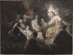 Rembrandt van Rhijn - Christus und seine Jünger im Garten Gethsemane