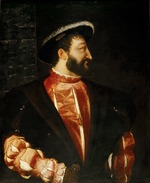 Tizian - Porträt von König Franz I. von Frankreich (1494-1547)