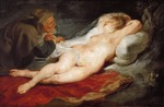 Rubens, Pieter Paul - Der Einsiedler und die schlafende Angelica