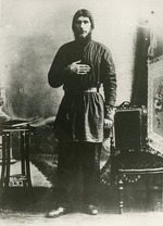 Unbekannter Fotograf - Porträt von Grigori Jefimowitsch Rasputin (1869-1916)