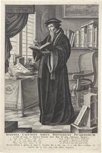 Stuerhelt, François - Porträt von Johannes Calvin (1509-1564)