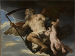 Romanelli, Giovanni Francesco - Chronos und sein Kind