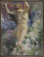 Calbet, Antoine - Unter den Rosen (Parmi les roses)