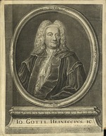 Unbekannter KÃ¼nstler - Porträt von Johann Gottlieb Heineccius (1681-1741) 