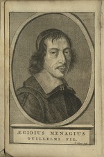 Unbekannter Künstler - Porträt von Gilles Ménage (1613-1692) 