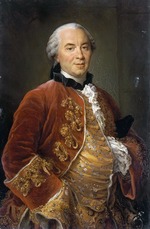 Drouais, François-Hubert - Porträt von Naturforscher Georges-Louis Leclerc, Comte de Buffon (1707-1788)