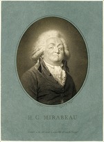 Fiessinger (Fiesinger), Franz Gabriel - Porträt von Honoré Gabriel Riqueti, Graf von Mirabeau (1749-1791)