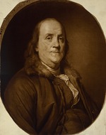 Duplessis, Joseph-Siffred - Porträt von Benjamin Franklin 