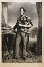 Noël, Léon - Porträt von Louis-Philippe I. (1773-1850), König der Franzosen