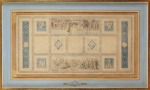 Gérard, François Pascal Simon - Entwurf für die Deckenmalerei der Bibliothek des Konservatoriums 