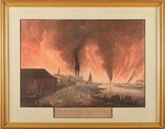 Oldendorp, Christian Johann - Der Brand von Moskau am 15. September 1812