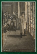 Savine, Serge de - Napoleon und sein Stab im Kreml vor dem brennenden Moskau