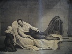 Unbekannter Künstler - Marschall Michel Ney (1769-1815) im Hospice de la Maternité