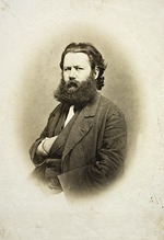 Nyblin, Daniel Georg - Porträt von Henrik Ibsen (1828-1906)