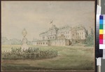Sadownikow, Wassili Semjonowitsch - Blick auf den Konstantin-Palast in Strelna bei St. Petersburg