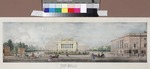Sadownikow, Wassili Semjonowitsch - Das Alexandrinski-Theater (Aus der Panorama von Newski-Prospekt)