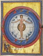 Unbekannter Künstler - Mikrokosmos und Makrokosmos (Vision aus Liber Divinorum Operum)