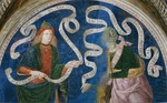 Pinturicchio, Bernardino, Werkstatt von - Der Prophet Haggai und die Sibylle von Cumae