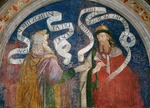 Pinturicchio, Bernardino, Werkstatt von - Der Apostel Matthäus und der Prophet Hosea