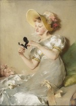 Mandlick, August - Die Silhouettenschneiderin