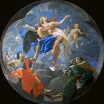 Poussin, Nicolas - Die Zeit befreit die Wahrheit von dem Neid und der Zwietracht