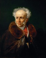 Vernet, Horace - Porträt von Maler Jean-Baptiste Isabey (1767-1855)