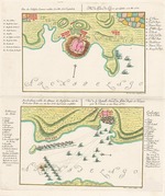 Lotter, Tobias Conrad - Die Seeschlacht von Çesme. Die Seeschlacht von Lemnos. 1770