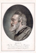 Janinet, Jean-François - Porträt von Heinrich IV., König von Frankreich (1553-1610)