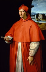 Raffael (Raffaello Sanzio da Urbino) - Porträt von Kardinal Alessandro Farnese