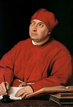 Raffael (Raffaello Sanzio da Urbino) - Porträt von Tommaso Inghirami 