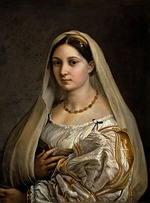 Raffael (Raffaello Sanzio da Urbino) - La donna velata (Dame mit Schleier)