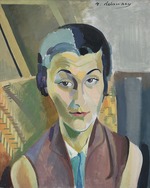 Delaunay, Robert - Porträt von Maria Lani (1895-1954) 