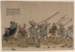 Unbekannter Künstler - Festzug in Bologna am 5. November 1529, anlässlich der Krönung Karls V. durch Papst Clemens VII.