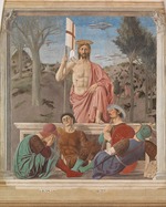 Piero della Francesca - Die Auferstehung Christi (Nach der Restaurierung)