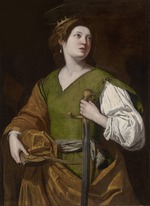 Gentileschi, Artemisia - Heilige Katharina von Alexandrien