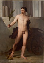 Hayez, Francesco - Triumphierender Athlet