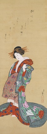 Hokusai, Katsushika - Kurtisane
