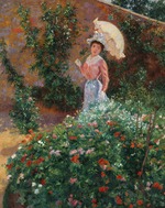 Zandomeneghi, Federico - Junge Frau im Garten
