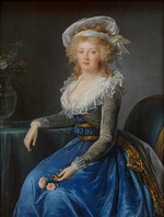 Vigée Le Brun, Louise Élisabeth, nach - Porträt von Maria Theresa von Neapel-Sizilien (1772-1807)