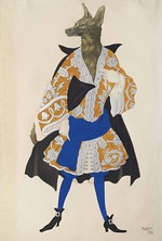 Bakst, Léon - Kostümentwurf zum Ballett Dornröschen von P. Tschaikowski