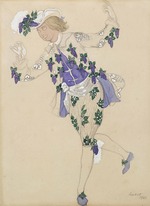 Bakst, Léon - Kostümentwurf zum Ballett Dornröschen von P. Tschaikowski