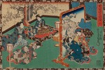 Kunisada (Toyokuni III.), Utagawa - Aus der Serie Sono sugata yukari no utsushi-e (Wahre Abbilder von der Gestalt des strahlenden Prinzen) 