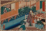 Kunisada (Toyokuni III.), Utagawa - Aus der Serie Sono sugata yukari no utsushi-e (Wahre Abbilder von der Gestalt des strahlenden Prinzen) 