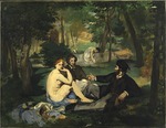 Manet, Édouard - Das Frühstück im Grünen