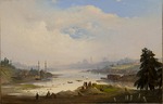 Caffi, Ippolito - Blick auf Konstantinopel
