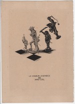 Martini, Alberto - Illustration für Maelzel's Chess Player von Edgar Allan Poe